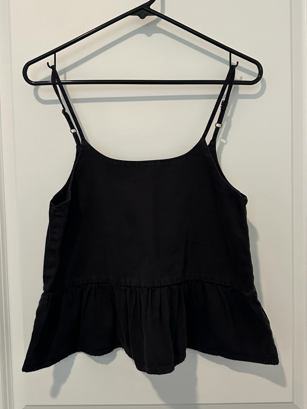 Element Black Ruffle Top - Picture 3 of 5